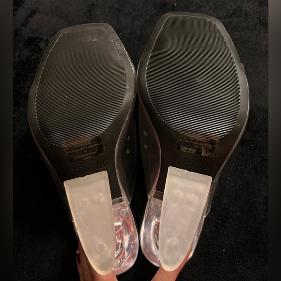 Clear heel shoes size 9 Bar III - Picture 4 of 6